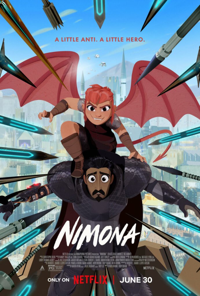 Nimona Netflix film animazione 1