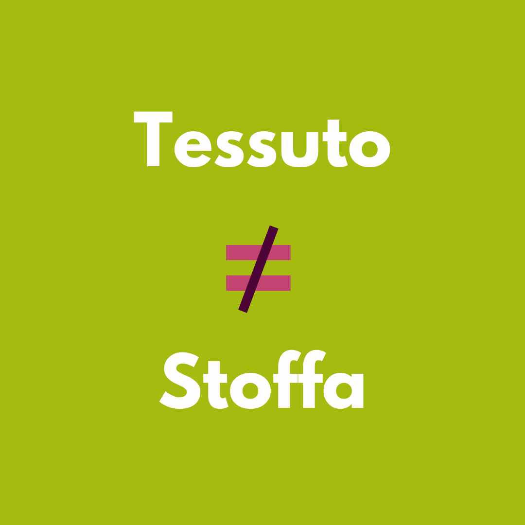 Differenza stoffa tessuto